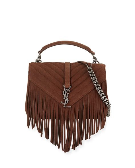 saint laurent fringe bag|saint laurent handbags.